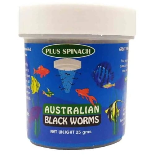 Australian Black Worms Plus Spinach