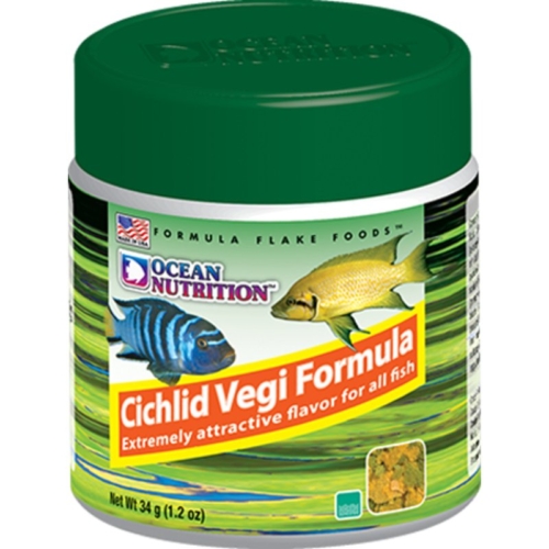 Ocean Nutrition Cichlid Vegi Flake 34 gm