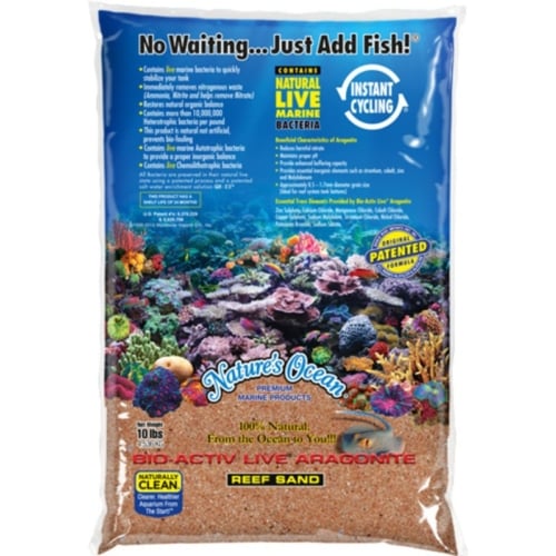 Natures Ocean Australian Gold Live Sand 20 Lbs