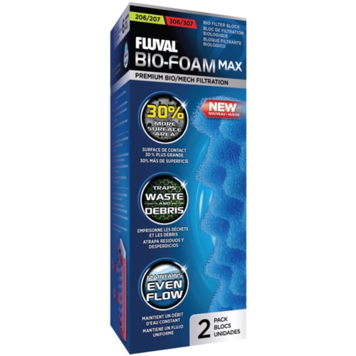 Bio-Foam Max for 206/306, 207/307 Canister Filter 2-Pack