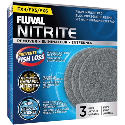 Nitrite Remover for FX4,FX5,FX6 Canister Filter, 3-Pack