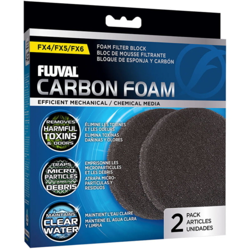 fluval carbon foam