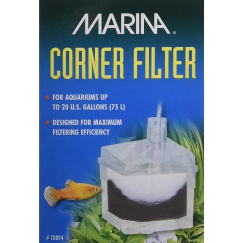 Marina Corner Filter with Airstone