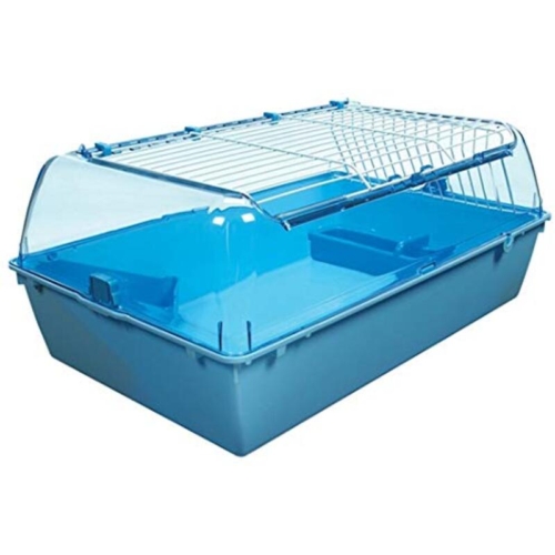 Living World Zoozone Habitat for Small Animals ( Medium ) Blue