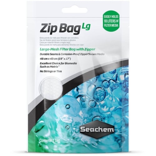 Seachem Zip Bag Large 19 inch x 17 inch