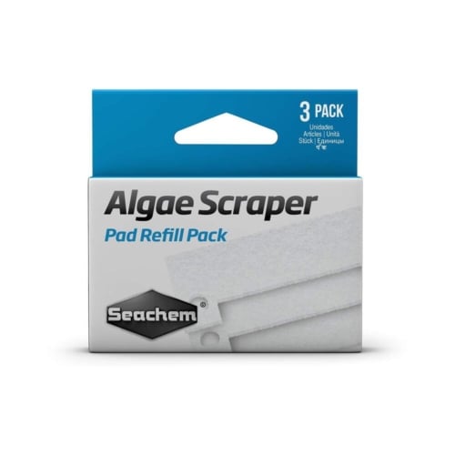 Seachem Algae scraper replacement scrubber pad 3 pack